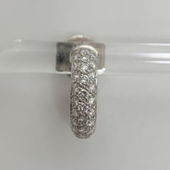【中古】CARTIER カルティエ 　パヴェダイヤモンド　片耳ピアス　PT950