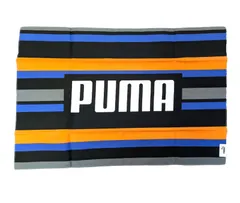 PUMA プーマ ランチョンマット ランチクロス ランチマット ナフキン 給食 40ｘ60cm 小学校幼稚園保育園学童 男子 ユニセックス 女子ボーイズ ガールズ かっこいい スポーツブランド クールなシンプルデザイン ストライプ ブラックブルーオレンジグレーのサムネイル