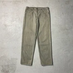 90年代 USA製 Levi's リーバイス 40550 0232 オレンジタブ 先染め カラーデニムパンツ ライトフェードブラウン メンズW38 のサムネイル