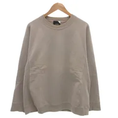 A17487 美品 エイトン クルーネックスウェットPO キャメル 06 A17487