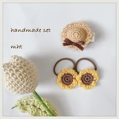 《422》ヘアゴム  & ヘアクリップset  ベビー キッズ ヘアピン