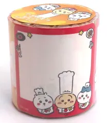 【中古】ノート・メモ帳 集合 ロール付箋(小) 「ちいかわ なんか小さくてかわいいやつ ちいかわレストラン」