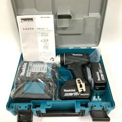 未使用 makita マキタ 充電式4モードインパクトドライバ TP141DRGXB フルセット 18V 6.0Ah ブラック 純正品 コードレス △ DW3260