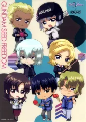 【中古】雑貨 集合(ミニキャラ) オリジナルB4プラマット 「機動戦士ガンダムSEED FREEDOM × ROUND1」 コラボパックご利用特典 後半