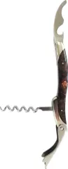 ヤクセル ソムリエナイフ バールウッド 日本製 120mm 栓抜き付き アスロ 80049のサムネイル