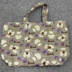 【NPA】Harrods ハロッズ トートバッグ テディベア