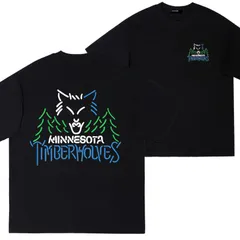 NBA ミネソタ ティンバーウルブズ マスコット入り XLサイズ 古着 Tシャツ NBA ミネソタ ティンバーウルブズ マスコット入り XLサイズ 古着