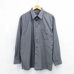 L/古着 アロー 長袖 シャツ メンズ 90s 濃グレー 25aug30 中古 トップス