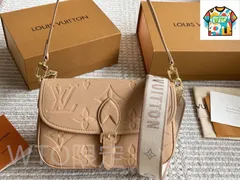 【今日WTO】Louis Vuitton ルイヴィトン 早春シリーズ ダイアン フランスパンバッグ 2種肩帯付きで日常容量充足-WTO輸入2-JHI35