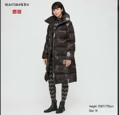 Mサイズ　マリメッコ　ユニクロ　ダウン　ロング　アウター