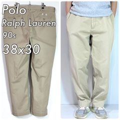 ポロラルフローレン　チノパンツ　アンドリュー　USA製　34×30 ベージュ POLO RALPH LAUREN(ポロラルフローレン) / ANDREWPANT