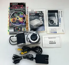 B-260【稼働品】　FUJIFILM/フジフィルム　デジタルカメラ　Finepix2900Z　シルバー　通電確認済みのサムネイル