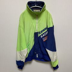 ビンテージ カワサキ レーシング ジャケット 80s 90s ロードレース モトクロス オフロード