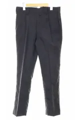 ジュンヤワタナベマン JUNYA WATANABE MAN ウール センタープレス テーパード パンツ ブラック XSサイズ WP-P032 コムデギャルソン 【ブランド古着ベクトル】【中古】● 241106のサムネイル
