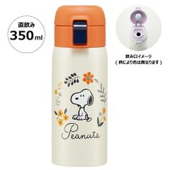 水筒 350ml ワンタッチ ステンレス 子供 キッズ 直飲み キャラクター 可愛い 保冷 保温 スケーター STOT3