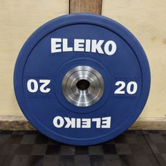 【アウトレット商品】［ELEIKO］スポーツトレーニングプレート20kg（2枚1組）