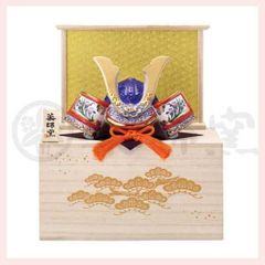 限定特価！！◆新品！巾50cm 卓上極兜飾り 本格五月人形 ちりめん 龍虎堂製◆ 値下！即納♪◇新品！巾50cm 卓上極兜飾り 本格五月人形 ちりめん 龍虎