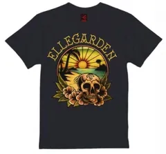 ELLEGARDEN (エルレガーデン) エルレ Get it Get it Go! SUMMER PARTY 2023 Tシャツ サンセットビーチ 黒 (M) [M]