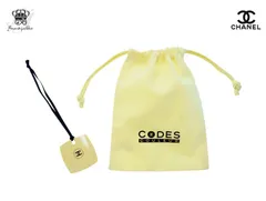 シャネル ノベルティ 巾着ポーチ&チャーム 2点セット CODES COULEUR カラー コード 2023 特別限定 CHANEL 【Used 開封品】