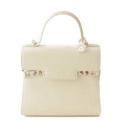 【デルヴォー】Delvaux　タンペートPM サプルカーフ 2WAYハンドバッグ AA0505AAX010DPA アイボリー 【中古】【鑑定済・正規品保証】197494