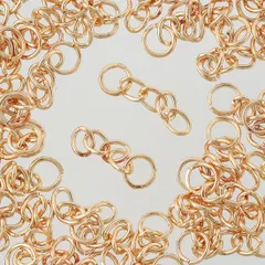 キーホルダー チェーン 金具 ゴールド KC金 50本 AP2330