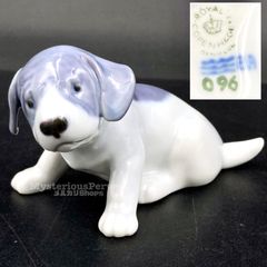 MZ699) Royal Copenhagen 096 pointer puppy 現状品