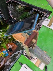 小型ししおどしソーラー式電池運転併用型