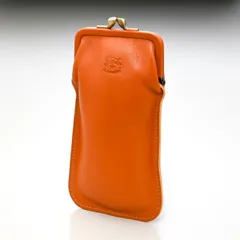 新品 イルビゾンテ メガネケース メンズ レディース バケッタレザー CARAMEL ブラウン ヤキヌメ C0672P 145