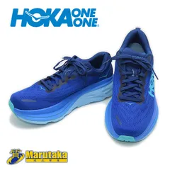 送料無料 Hoka OneOne ホカオネオネ ボンダイ BONDI 8 1123202 27.5cm ブルー ランニングシューズ 美品 逸品質屋 丸高 66-0299 BONDI 8 Running Shoes Black US:9.5D