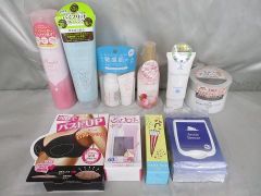  未使用 コスメ まも肌 アミュレットミスト エアーブラパッド 他 化粧水 クレンジング フェイスクリーム 等 10点