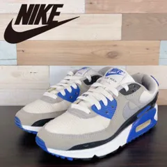 NIKE AIR MAX 90 ナイキ エアマックス 90 ホワイト グレー ブルー 23.5cm U09247 CD0490-100