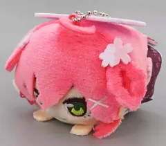 【中古】ぬいぐるみマスコット・ぬいぐるみバッジ さくらみこ もちころりん 「バーチャルYoutuber ホロライブ ホロツリ～春風花舞～ POP-UP SHOP ＆ CAFE in ツリービレッジ もちころ商店街くじ」 3等賞