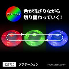 トラック用 LED ハイパワー マーカーランプユニット グラデーション 12/24V共用 626710