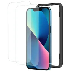【最短発送】13 13 用 ガラスフィルム Pro/iPhone 液晶 保護フィルム /iPhone アイフォン 16e/ 14 14/ 13/ 16e/iPhone 13プロ 対応 iPhone 指紋/反射防止 高硬度9H フィルム さらさら ゲームフィルム