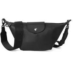 新品 ロンシャン LONGCHAMP ショルダーバッグ ル プリアージュ エクストラ クロスボディバッグ エクストラ XSサイズ ブラック