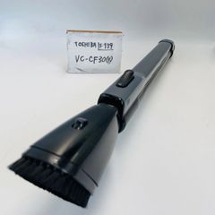 【簡易清掃済】東芝　（型番：VC-CF30(R)）　掃除機　延長菅　パイプ　タービンヘッド用　中間パイプ　ズームパイプ　TOSHIBA　延長管　部品　中古　（色：黒　ブラック）