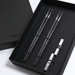 【未使用】cutipol クチポール　白　黒　お箸セット Cutipol 正規品 クチポール 箸 + 箸置き セット ペア ギフト