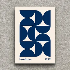 Bauhaus バウハウス｜Running Bauhaus A2 Black アートポスター
