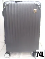 【New Trip】スーツケース M サイズ(4-7泊)  24-Inch ブラック   241130W010のサムネイル