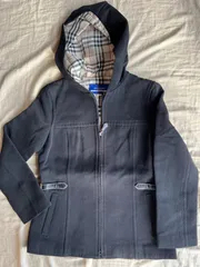 バーバリーブルーレーベルフード付きジャンバー