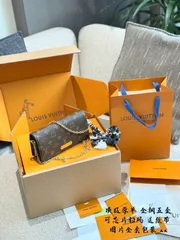 【今日特価】LV WALLET ON CHAIN LILY ハンドバッグ 2025 New Model