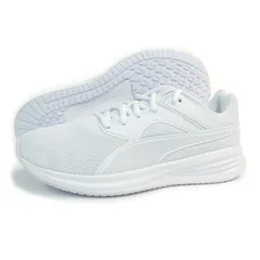 【新品】25.5～29.0cm プーマ PUMA スニーカー 白靴 通学靴 メンズ レディース スニーカー トランスポート TRANSPORT 377028_11 ホワイト 学校用 運動靴