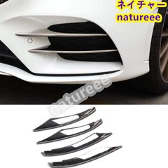 メルセデス ベンツ 新型 Aクラス 外装パーツ フロント グリル フォグ ランプ ガーニッシュ ベゼル カバー A-Class 4代目 W177 (クロームメ