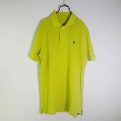 NIKE SS ライムカラー 風車ロゴ ポロシャツ‐M