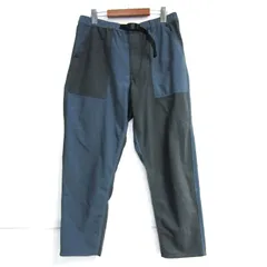 ワークマン パンツ ボトムス コーデュロイ フィールドコア メンズ Lサイズ 青×黒 WORK MAN 【中古】