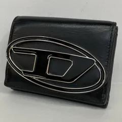【加古川店】 中古 DIESEL | ディーゼル 三つ折り財布 1DR ブラック 【124】