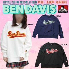 BEN DAVIS◾️新品・未使用◾️RECYCLE COTTON MIX SWEAT CREW (BDZL3-2000)リサイクルコットン クルーネックト レーナー