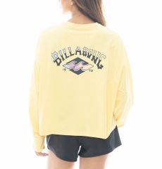 2025春夏 新品【BILLABONG/ビラボン】【水陸両用】MORFY SUNSET ARCH LS TEE RASH 長袖ラッシュガード SBU レディース BF013857