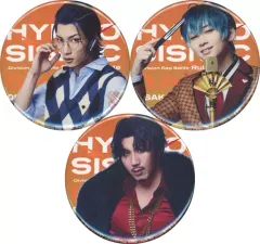 【中古】バッジ・ピンズ オオサカ・ディビジョン/どついたれ本舗 丸形缶バッジ3個セット どついたれ本舗 Ver. 「Blu-ray/DVD 舞台『ヒプノシスマイク -Division Rap Battle-』 Rule the Stage どついたれ本舗 VS