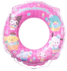 激レア！希少！sanrio サンリオ キティ カオハナ 浮き輪 レトロ サンリオハローキティ レトロ浮き輪 - メルカリ